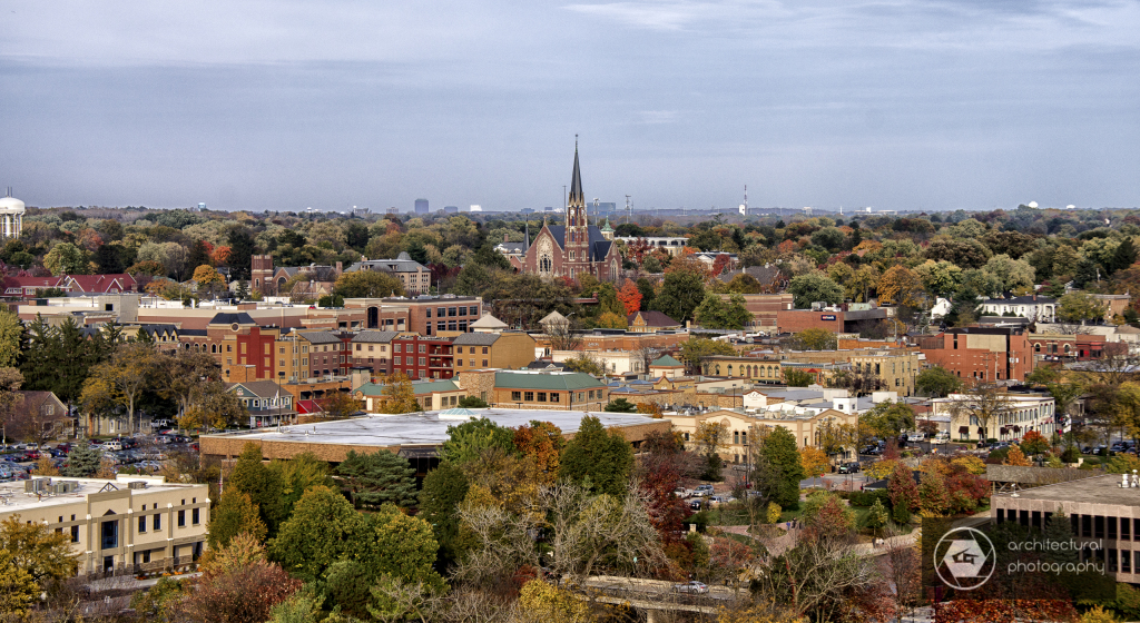 View From Moser Tower, Naperville