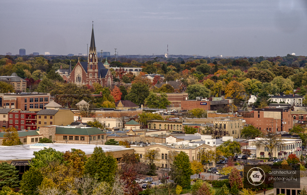 View From Moser Tower, Naperville
